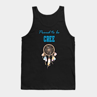 Native American Cree Dreamcatcher 50 Tank Top